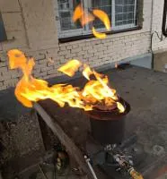 Газовая горелка ГВД 379 10 89 00 ПС (514263) поставка вечный огонь ø 154 мм. ветроустойчивая  в Благовещенске Амурской области