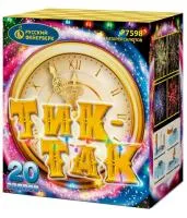 Батарея салютов Тик-так Р7598 купить от производителя Русский Фейерверк — Благовещенск Амурская область