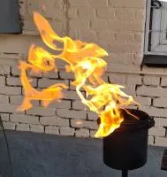 Газовая горелка ГВД 379 10 89 00 ПС (514268) сертификат вечный огонь ø 154 мм. ветроустойчивая  в Благовещенске Амурской области