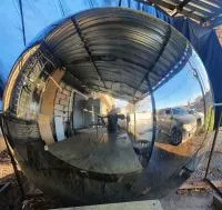 Сфера шар ø 2000 мм. (514274) производство - арт-объект пустотелая  в Благовещенске Амурской области