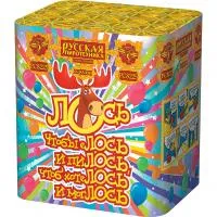 Батарея салютов Лось РС8225 купить от производителя Русская Пиротехника — Благовещенск Амурская область