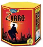 Фейерверк Zorro. Купить Фейерверк Zorro  Р7471 — магазин продажа салютов недорого —  Благовещенск Амурская область, производитель Русский фейерверк - Русская пиротехника, доставка по России  +7 963 711 89 03 — Благовещенск Амурская область | blagoveshchenskamurskaya.piroclub.ru