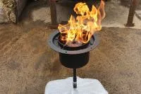 Газовая горелка ГВД 379 10 89 00 ПС (197215) монтаж вечный огонь ø 154 мм. ветроустойчивая  в Благовещенске Амурской области