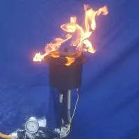 Газовая горелка апс (газ-контроль) (1624) монтаж - автомат вечный огонь ø 154 мм. ветроустойчивая  в Благовещенске Амурской области