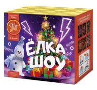 Батарея салютов Ёлка-шоу ЕС682 купить от производителя ФейерЛэнд — Благовещенск Амурская область