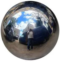 Шар ø 1150 мм. полый полированный (517595) монтаж - сфера арт-объект пустотелая  в Благовещенске Амурской области