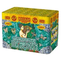 Салют Малахитовая шкатулка New РС8401 купить от производителя Русская Пиротехника — Благовещенск Амурская область