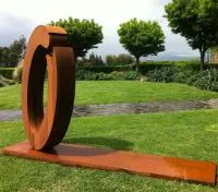 Скульптура дорожная карта кортеновская сталь (518257) поставка арт-объект  в Благовещенске Амурской области