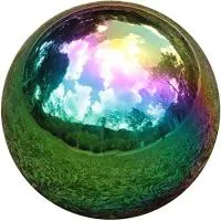 Шар зеркальная нержавейка (198285) монтаж - сфера арт-объект ø 1000 мм. пустотелая  в Благовещенске Амурской области