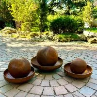 Фонтан 3D шар КОРТЕН (518896) ∅ 500 ∅ 650 ∅ 750 Благовещенск Амурская область